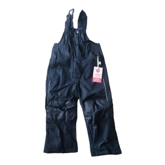 Lily & Dan Snow Pants Bibs Insulated Snowboard Ski Winter Navy Blue Girls 3T - Picture 7 of 11